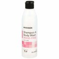 Mckesson Rinse-Free Shampoo and Body Wash, 8 oz Bottle, 48PK 53-27913-8